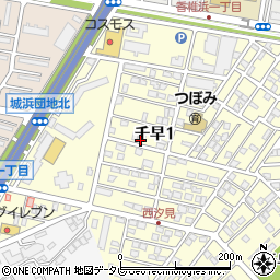 華道　茶道　武内周辺の地図