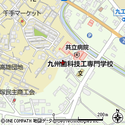 福岡県飯塚市伊岐須208周辺の地図