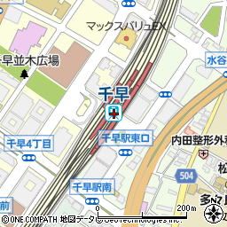 福岡県福岡市東区周辺の地図