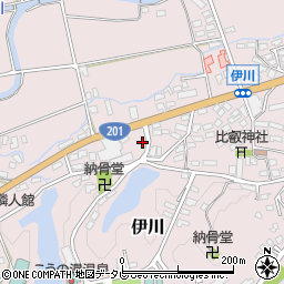 福岡県飯塚市伊川303周辺の地図