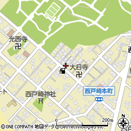 日本経済新聞　東区西戸崎販売所周辺の地図