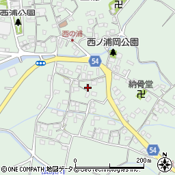 福岡県福岡市西区西浦722周辺の地図