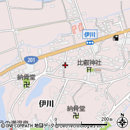 福岡県飯塚市伊川437周辺の地図
