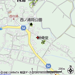 福岡県福岡市西区西浦998周辺の地図