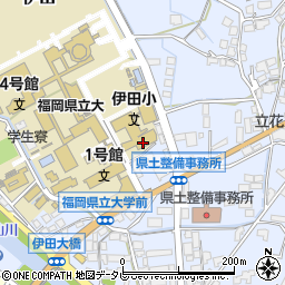 田川市立伊田小学校周辺の地図