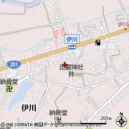 福岡県飯塚市伊川447-4周辺の地図