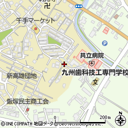 福岡県飯塚市伊岐須201周辺の地図
