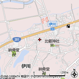 福岡県飯塚市伊川435-2周辺の地図