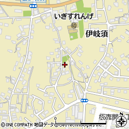 福岡県飯塚市伊岐須452周辺の地図