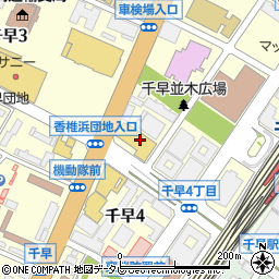 東進衛星予備校　千早駅西口校周辺の地図