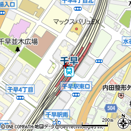 千早駅整骨院周辺の地図