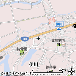 福岡県飯塚市伊川305周辺の地図