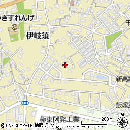 福岡県飯塚市伊岐須242周辺の地図