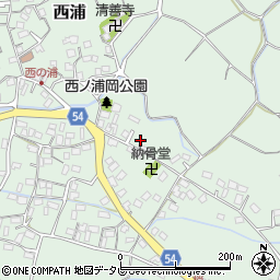福岡県福岡市西区西浦993周辺の地図