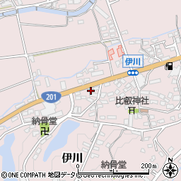 福岡県飯塚市伊川306周辺の地図