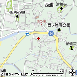 福岡県福岡市西区西浦1028周辺の地図