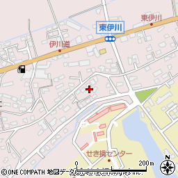 福岡県飯塚市伊川42周辺の地図