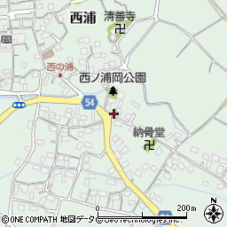 福岡県福岡市西区西浦1018周辺の地図