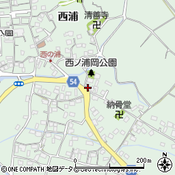 福岡県福岡市西区西浦1021周辺の地図