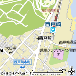 読売センター　西戸崎周辺の地図