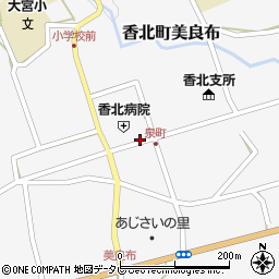 有限会社香北観光　ハイヤー部周辺の地図