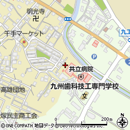 福岡県飯塚市伊岐須168-8周辺の地図