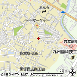 福岡県飯塚市伊岐須199周辺の地図