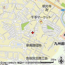 クレイノ伊岐須周辺の地図