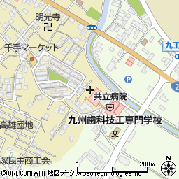 福岡県飯塚市伊岐須168-7周辺の地図