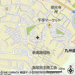 福岡県飯塚市伊岐須192周辺の地図