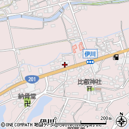 福岡県飯塚市伊川307-1周辺の地図