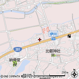 福岡県飯塚市伊川308周辺の地図
