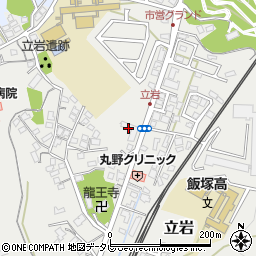 メゾン立岩店舗周辺の地図