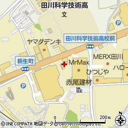 ガスト田川店周辺の地図
