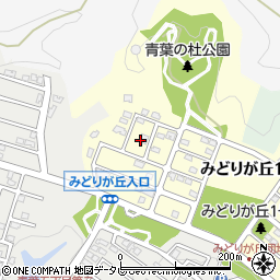 福岡県福岡市東区みどりが丘1丁目4周辺の地図