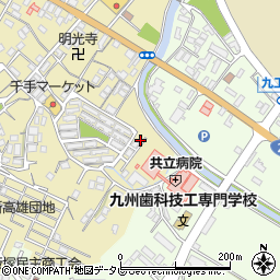 福岡県飯塚市伊岐須168-4周辺の地図