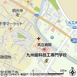 福岡県飯塚市伊岐須164周辺の地図