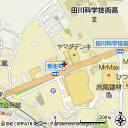 ネッツトヨタ北九州田川店周辺の地図