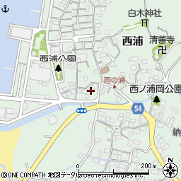 福岡県福岡市西区西浦1058周辺の地図