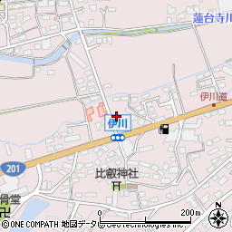 福岡県飯塚市伊川408周辺の地図