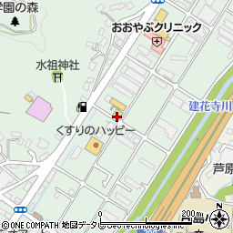 ａｕショップ飯塚川津周辺の地図