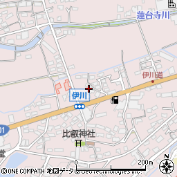 福岡県飯塚市伊川405-1周辺の地図