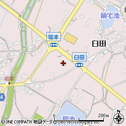 セブンイレブン椎田臼田店周辺の地図