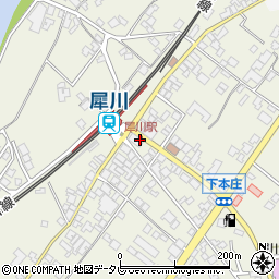 犀川駅周辺の地図