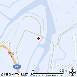 徳島県海部郡海陽町若松29周辺の地図