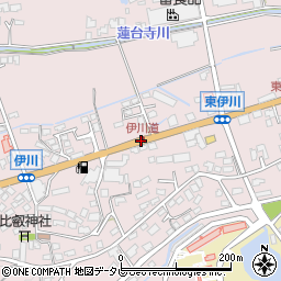 伊川道周辺の地図