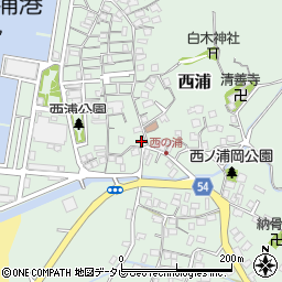 福岡県福岡市西区西浦1045周辺の地図