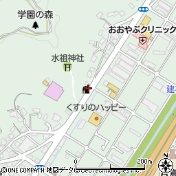 筑豊太平石油株式会社　本社周辺の地図