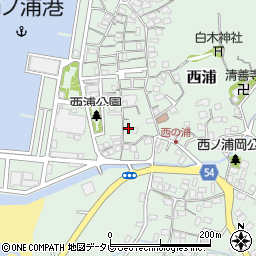 福岡県福岡市西区西浦1075周辺の地図