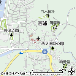 福岡県福岡市西区西浦1370周辺の地図